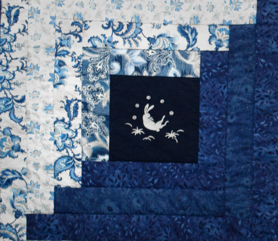 detail of the quilt